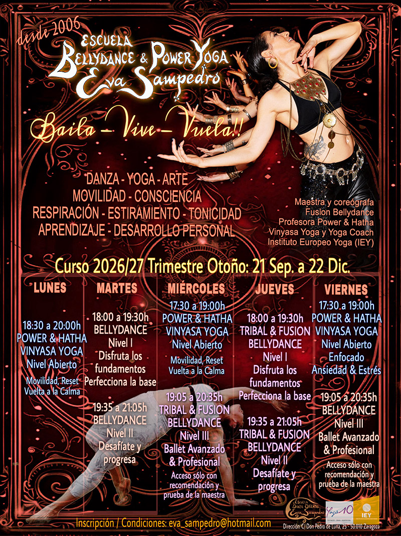 Calendario Septiembre-Diciembre 2026