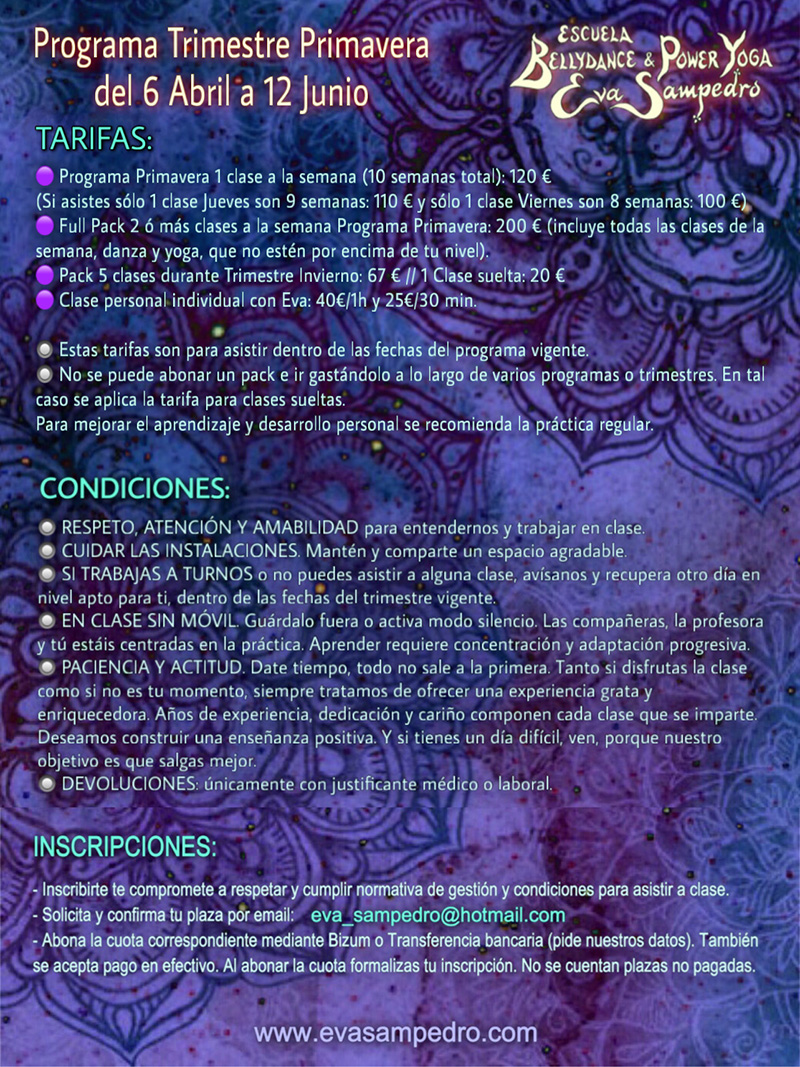 Programa Abril-Junio 2026
